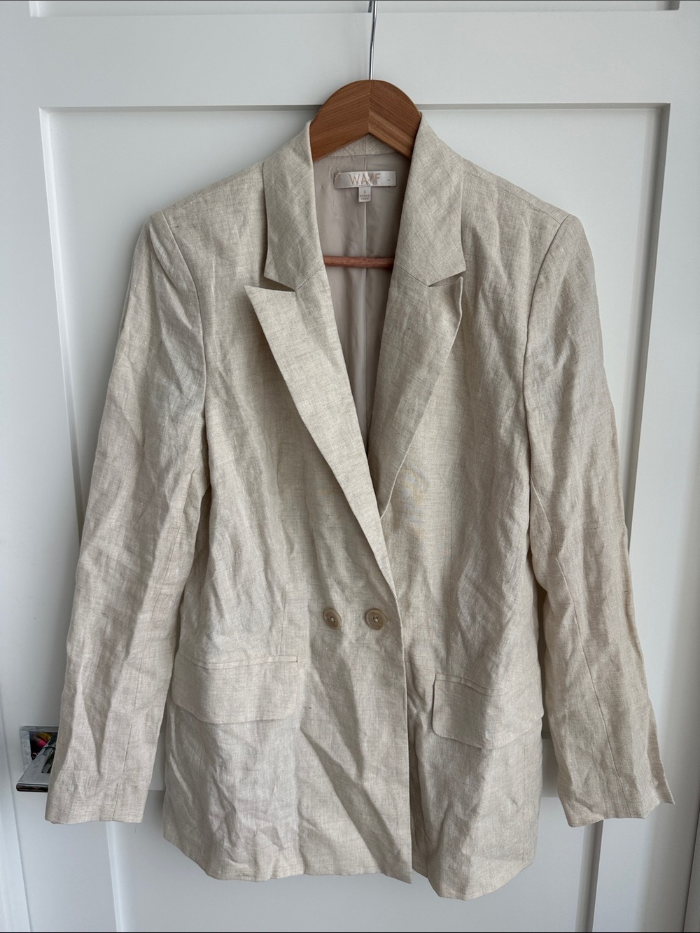 Wayf linen blazer